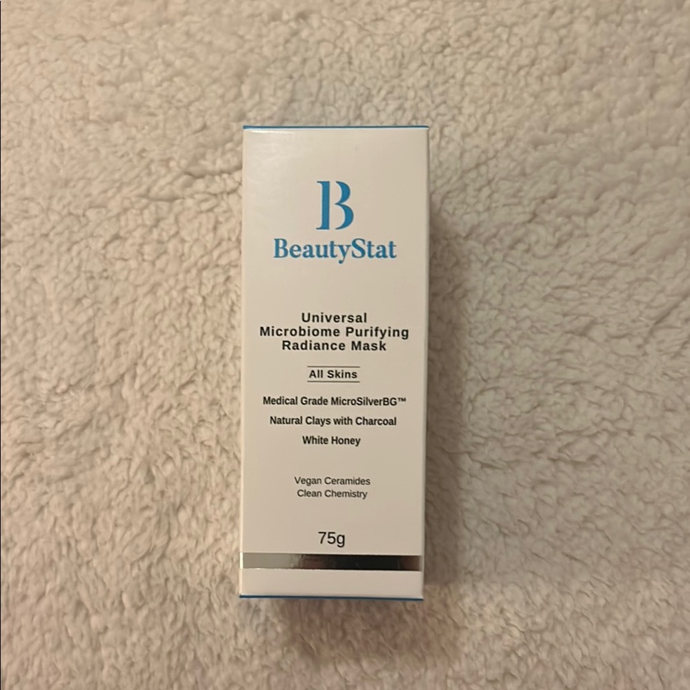 BeautyStat Universal Microbiome Purifying Radiance Mask - White